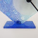 Vintage table clock in Murano glass year 70 80