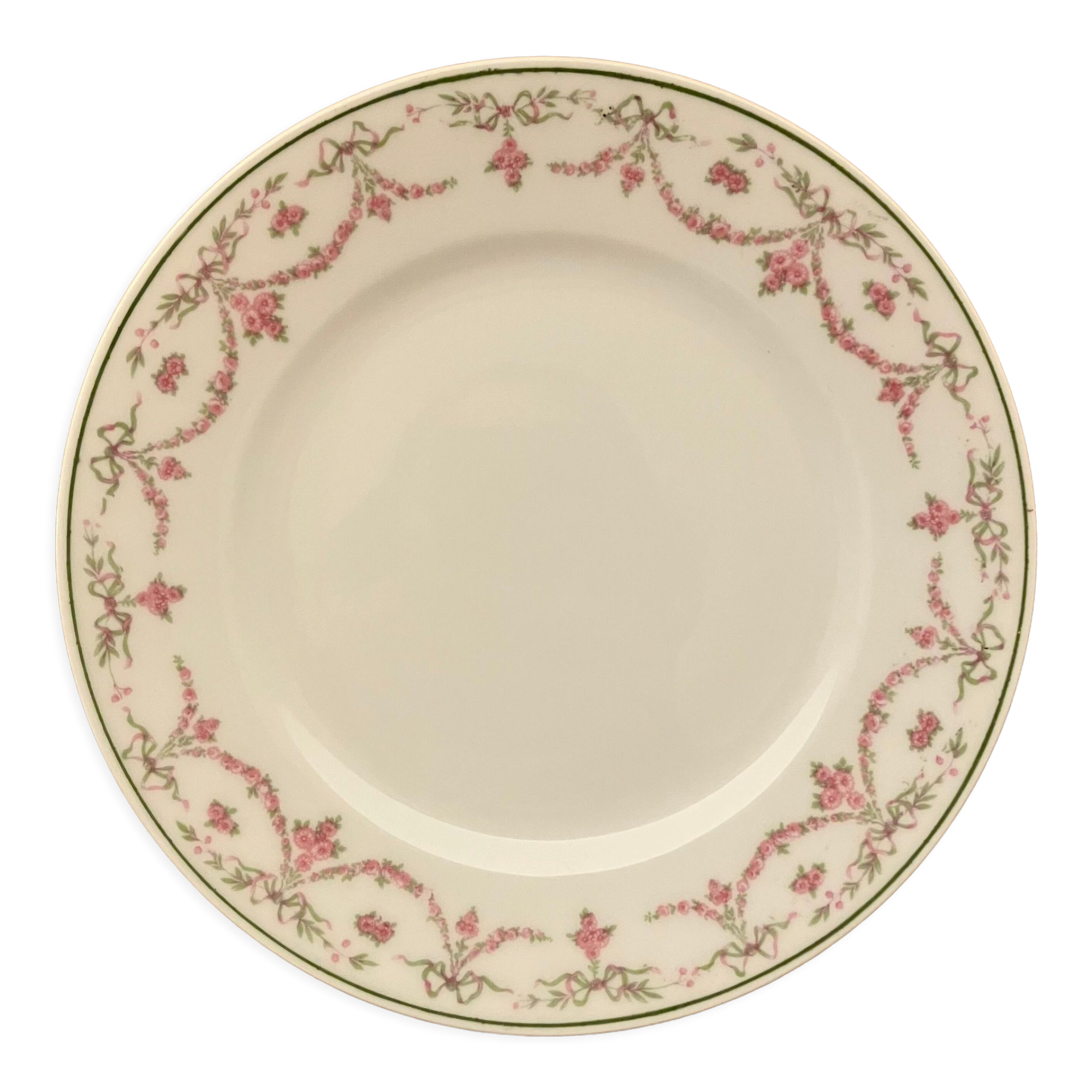 Limoges porcelain stand dish