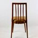 Camel Brown Natural Leather Dining Chair, 1970s