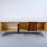 ROSEWOOD MARBLE SIDEBOARD FLORENCE KNOLL 1960s KNOLL INTERNATIONAL É