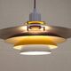 Colorful Danish Pendant Lamp by Belid – 1980s
