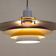 Colorful Danish Pendant Lamp by Belid – 1980s
