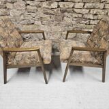 Pair of vintage 1970s armchairs