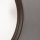 Italian design 1960s vintage Teak wood wall mirror