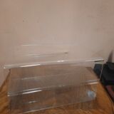 Vintage plexiglas magazine holder