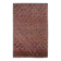 Burgundy Red Star Pattern Vintage Kilim Rug, 194x314Cm
