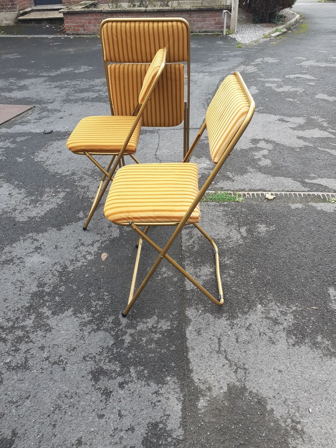 Chaises pliante vintage