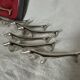 Silver dachshund knife holder