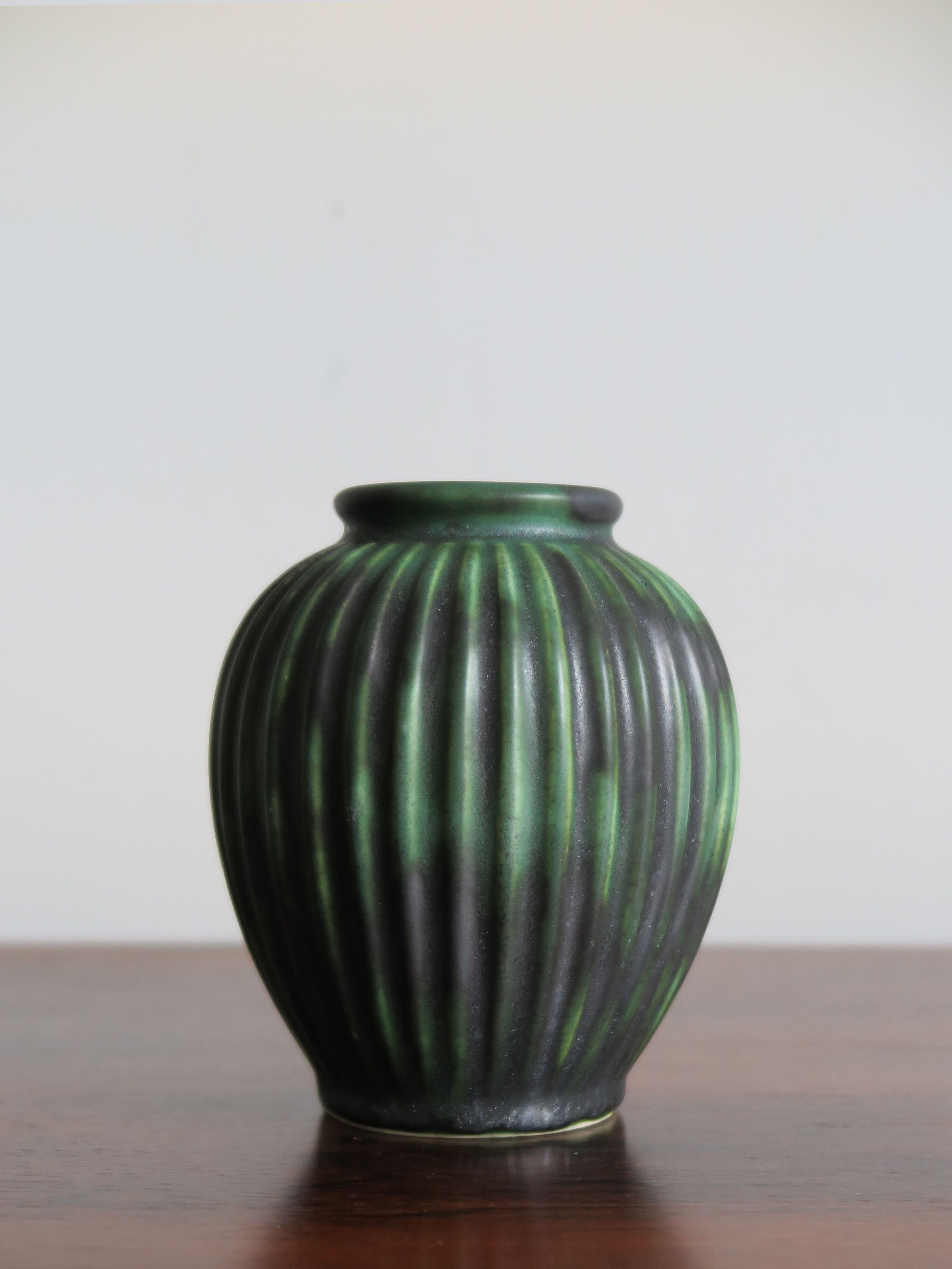 Scandinavian ceramic vases by Michael Andersen, 1940s