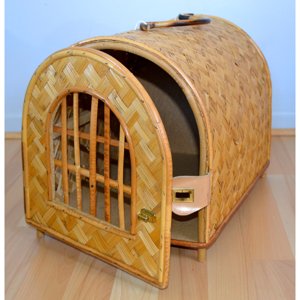 Panier De Transport Pour Chat Ou Petit Chien En Rotin Et Osier Naturel Vintage Selency Panier De Transport Pour Chat Ou Petit Chien En Rotin Et Osier Naturel Vintage Selency