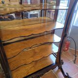 Dutch mahogany display case