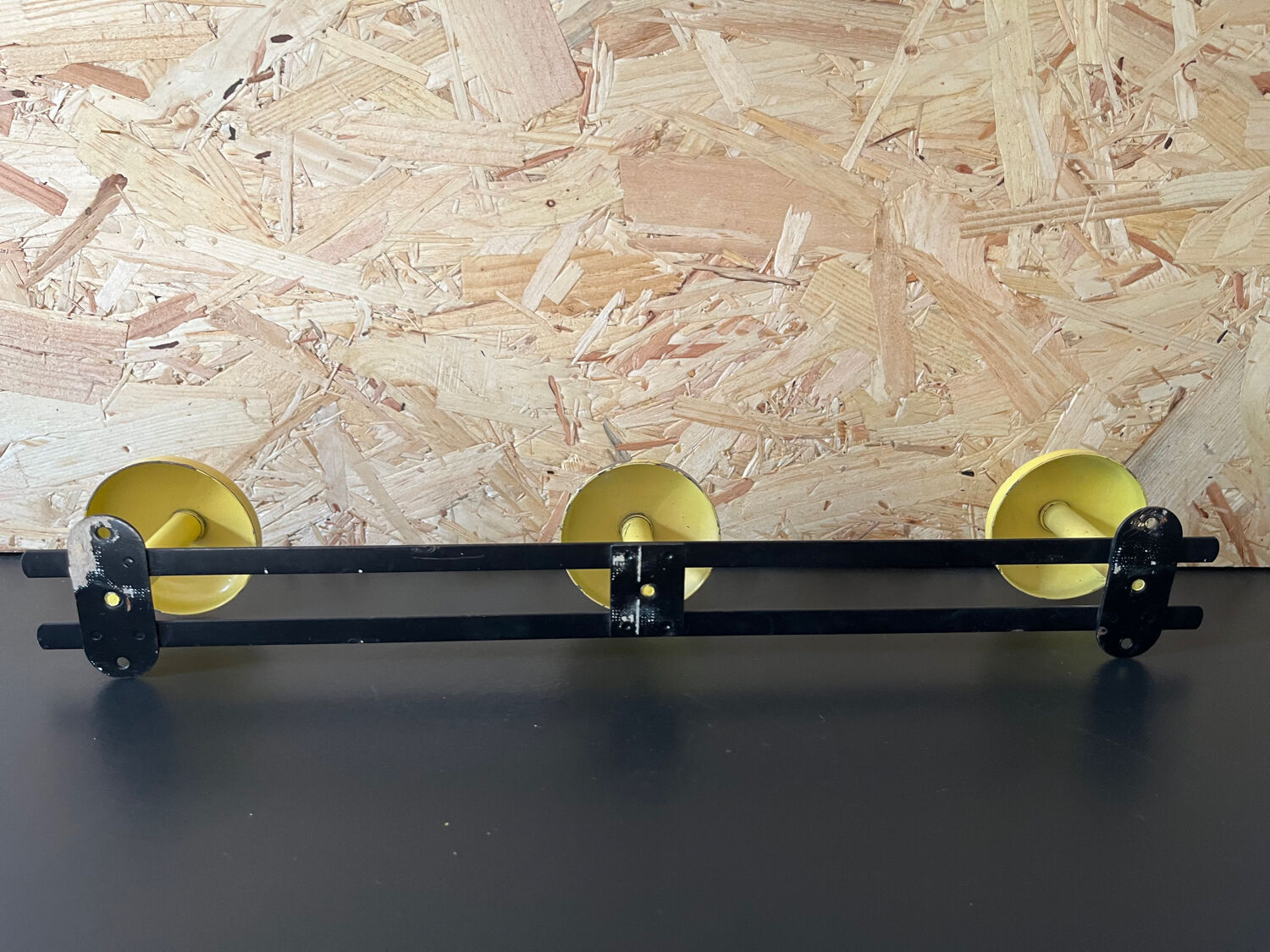 Vintage metal coat rack