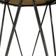 Vintage stool with hairpin legs small stool 60's