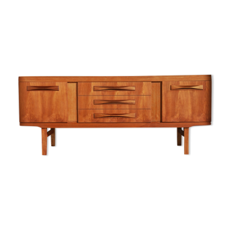 Scandinavian sideboard - long handles - 60s