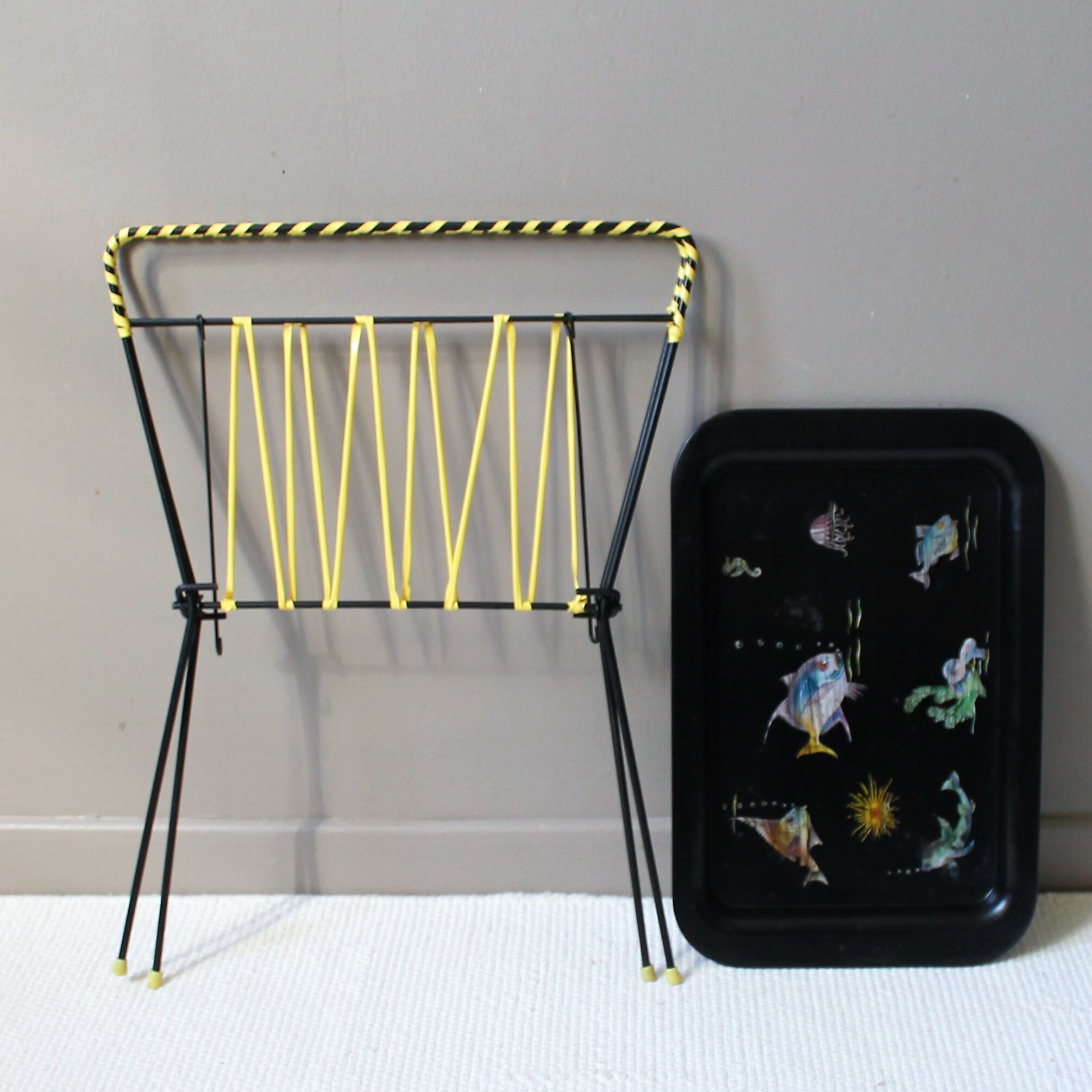 Vintage pliante appoint table