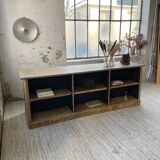 Double-sided counter with XL oak compartments