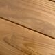 Brutalist coffee table in solid elm — Maison Regain (1970s)