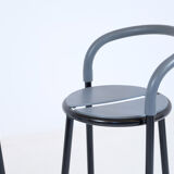 Pair of Fritz Hansen stools by Niels Gammelgaard with Lars Mathiesen 1987