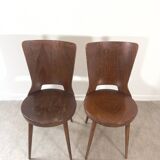 Pair of Baumann “Dove” chairs