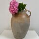 Old 3-handled sandstone jar