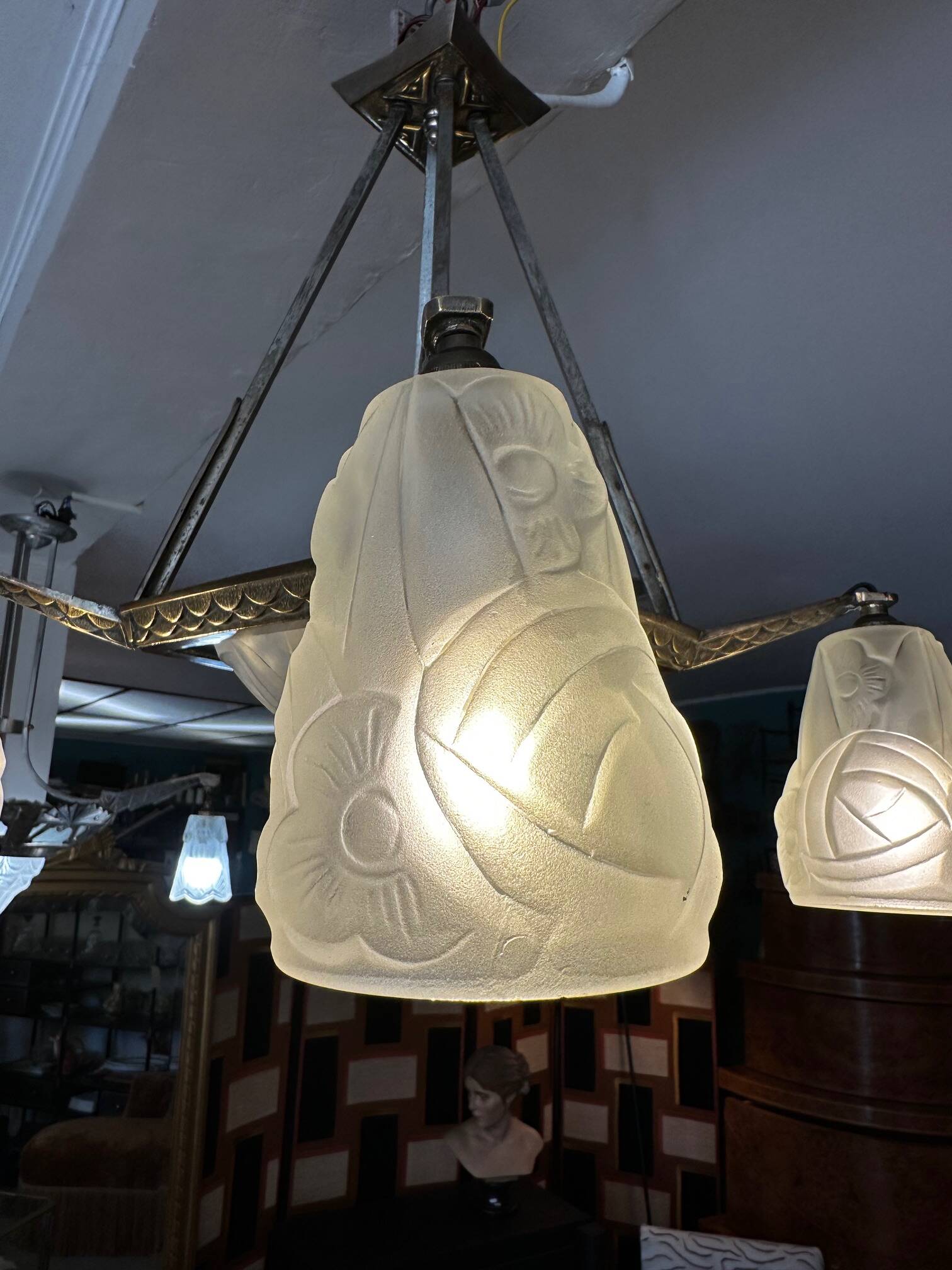 Art Deco chandelier