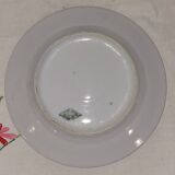 4 porcelain dessert plates - old - vintage