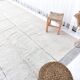 7x12 Soft Pastel Blue Handmade Vintage Rug, 206x357Cm