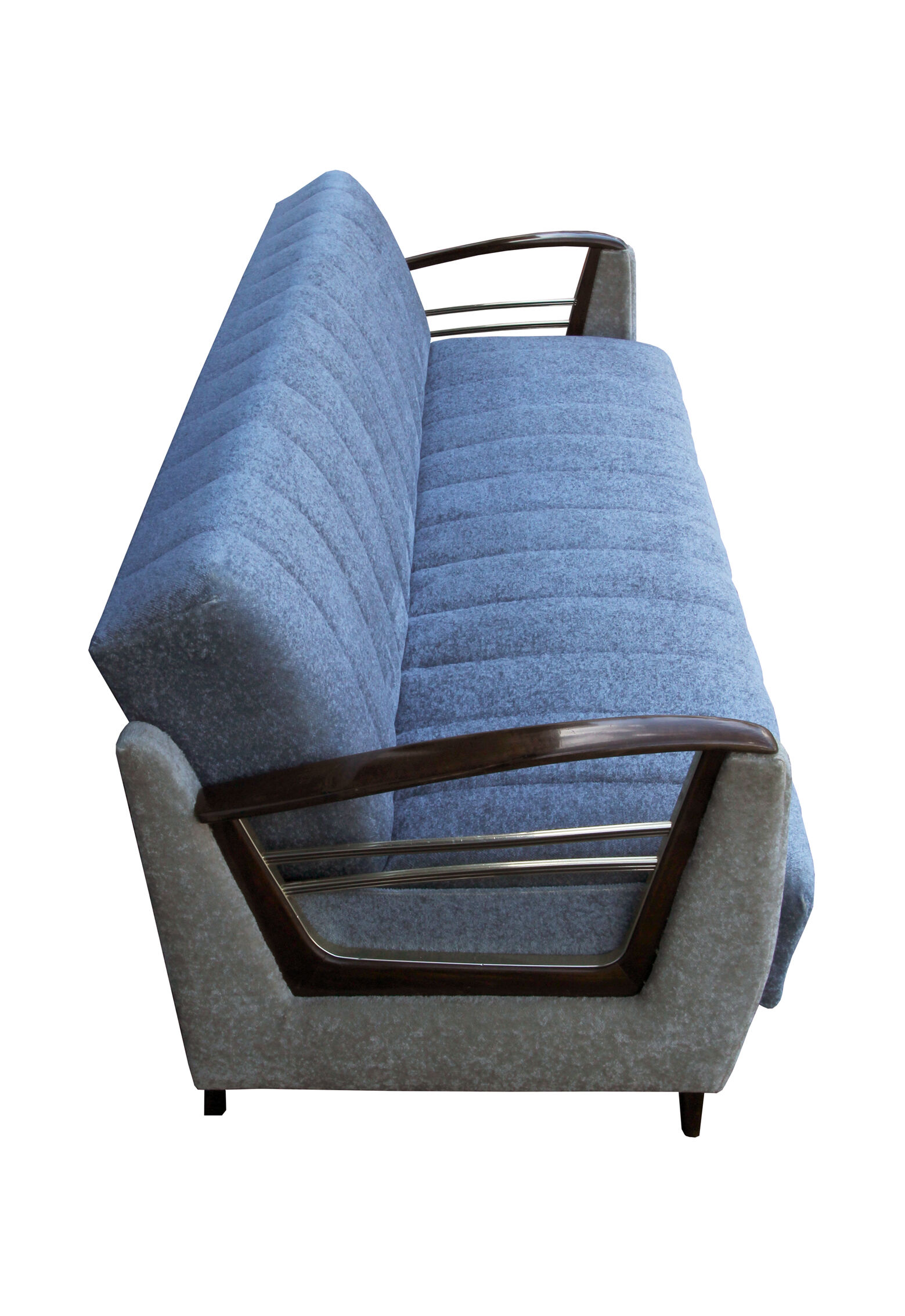 50s sofa in blue/beige