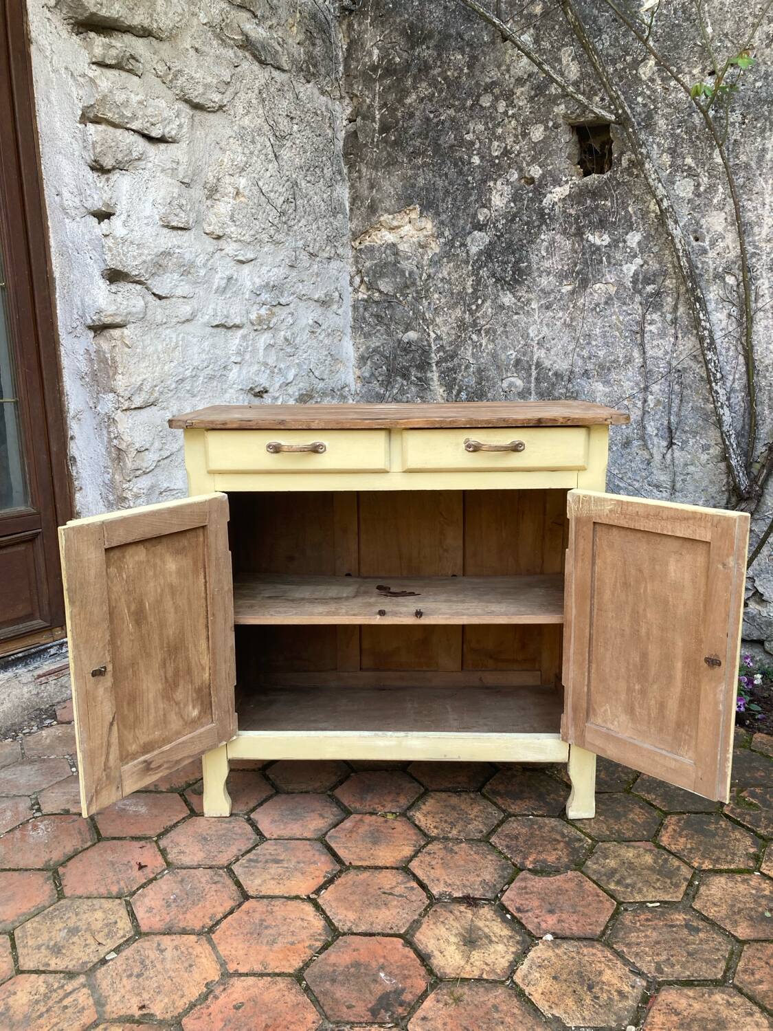 Small vintage antique buffet