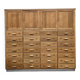 Large vintage industrial XL drawer cabinet / cabinet / plan cabinet