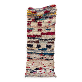 Boucherouite carpet - 80 x 209 cm