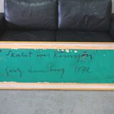 Gerhard Lundberg (1905-1980), Swedish Modern Painting, 1972, Oil on Panel, Framed