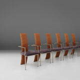 set of 6 chairs by Belgo Chrom