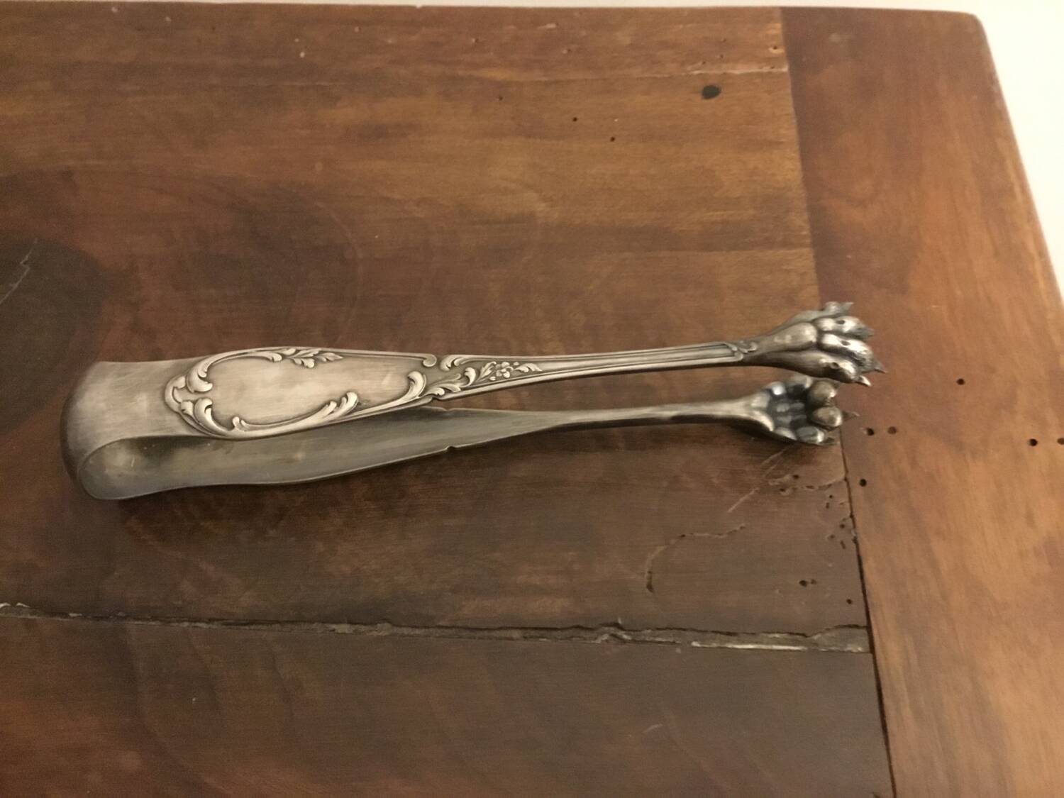 Antique sugar tongs