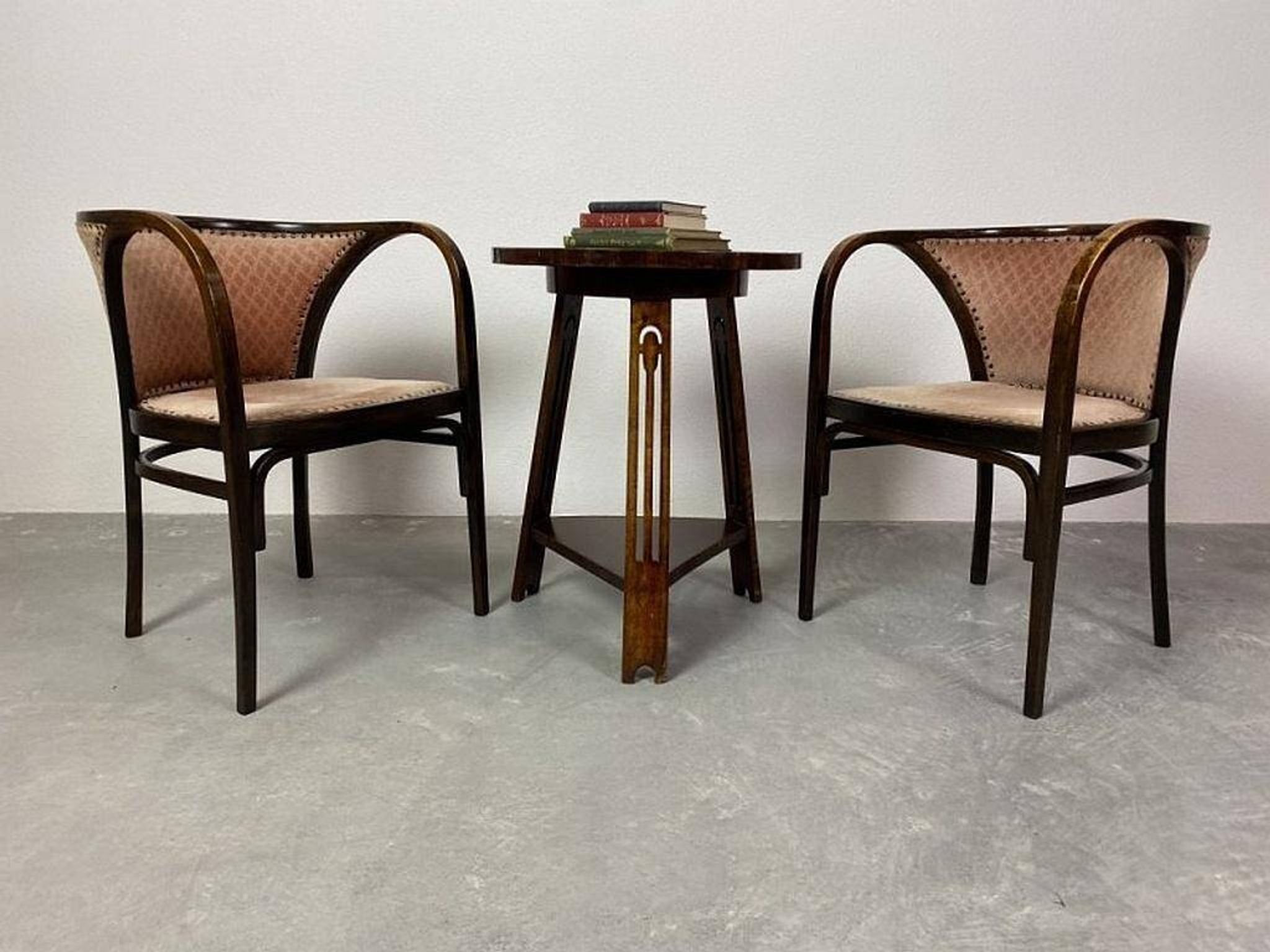 Fauteuils club Thonet N°6517 par Marcel Kammerer pour Thonet