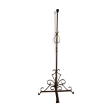 Lampadaire vintage fer forgé 1960