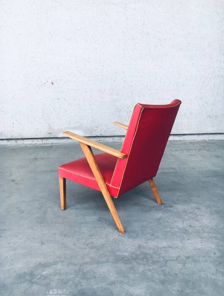 Set of Dutch Lounge Chairs, 1950s