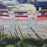 8 Tolix T2 armchairs