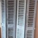 Pair of old shutters louvered cupboard doors