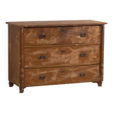 Ancienne commode en bois massif (c.1920) #60