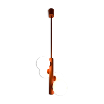 Chandelier year 70 orange