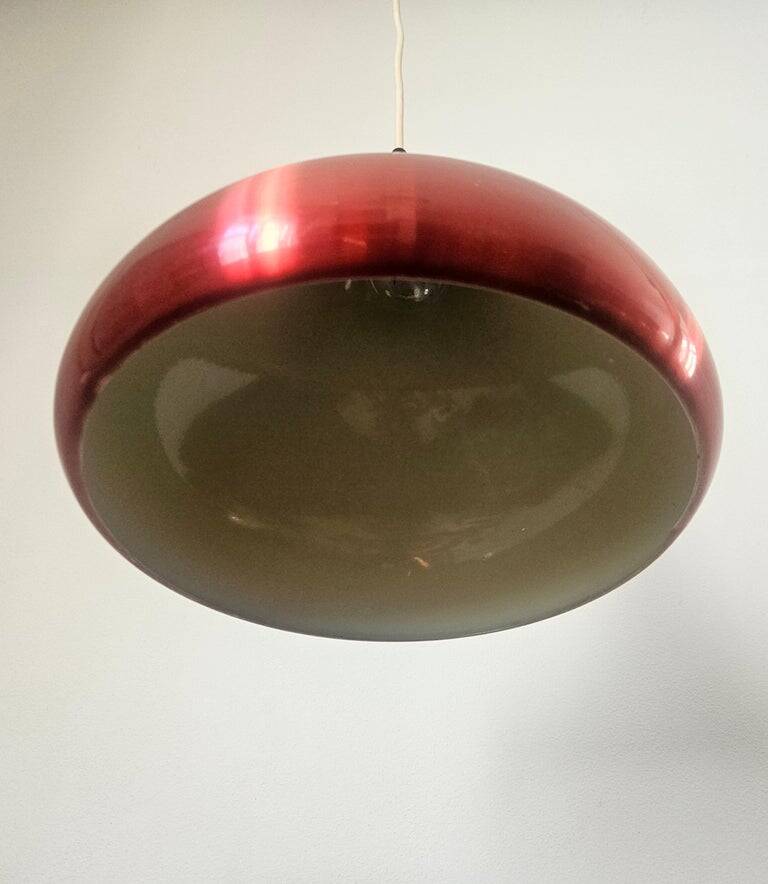 Rare Midcentury Pendant Orient in style of Jo Hammerborg, Denmark, 1970s
