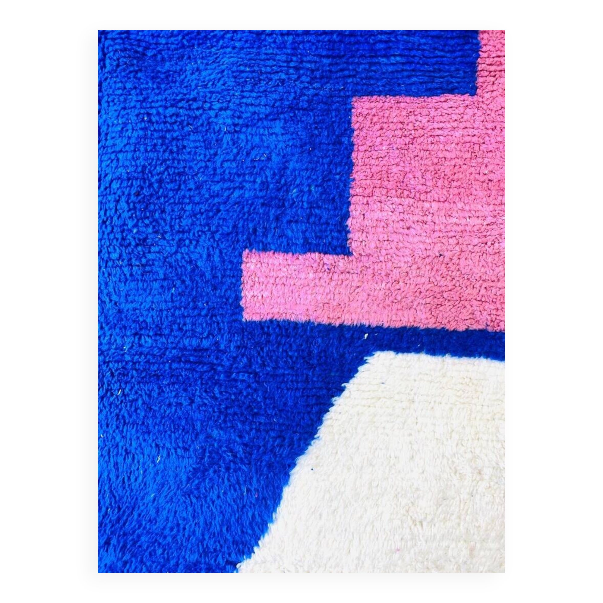 Tapis beni ouarine fait main traditionnel 250cmx150cm