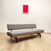 Mid Century Design Extendable Three-Seat Sofa or Daybed by Hans Bellmann for Wilkhahn