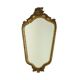 Mid Century Gold Leaf Mirror Classic Deknudt Fifties