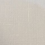 Ancien drap en lin monogramme LA