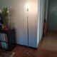 tripod floor lamp 1950 brass Maison Lunel