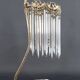 Bronze Lamp and Pendants by H. Guimard, France, Art Nouveau, c. 1910