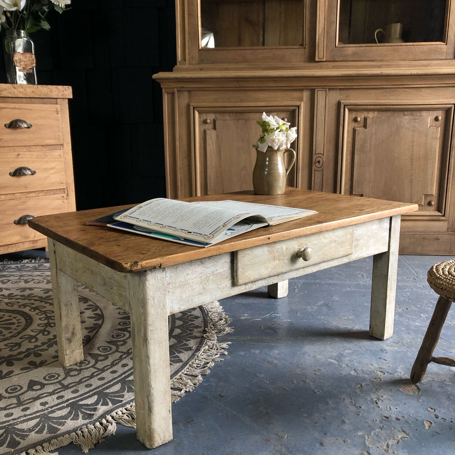 Farmhouse coffee table