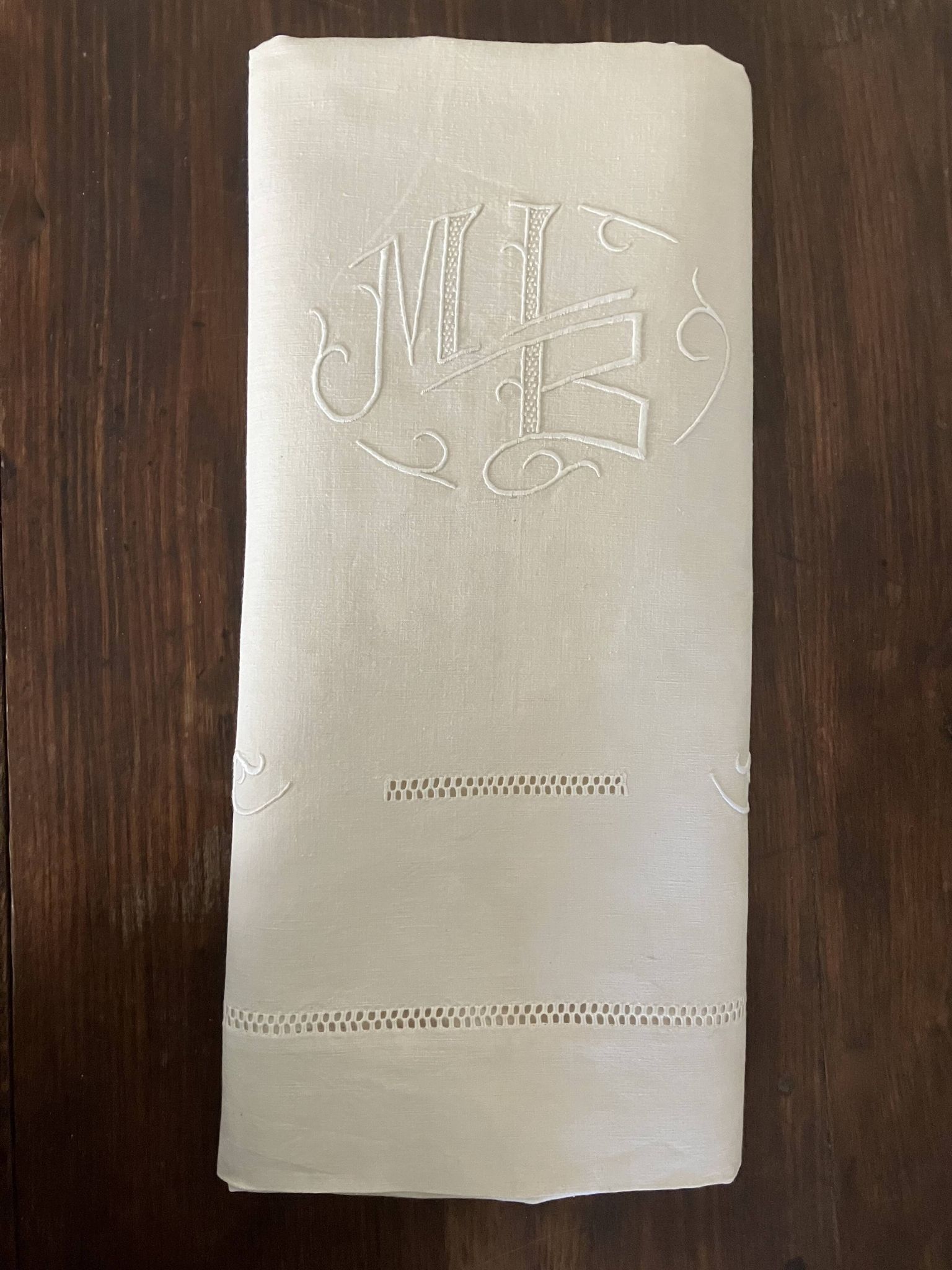 Drap métis avec monogramme MLB - Modèle 1